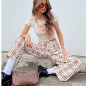 Princess polly James check pants